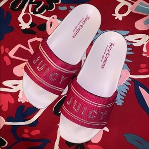 JUICY COUTURE SLIDES